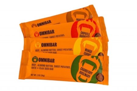 Omnibar: Omnivorous Dairy-Free Bars that combine Pasture-Raised Beef with Whole Food Endurance Ingredients