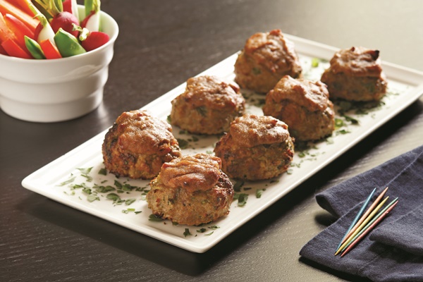 Carolina Dreamin’ Turkey Meatballs (Appetizer Recipe)