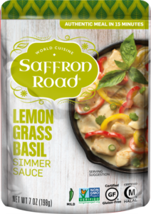 Saffron Road Simmer Sauces Reviews and Info (Dairy-Free Varieties) - all vegan, gluten-free, and so flavorful. Globally inspired.