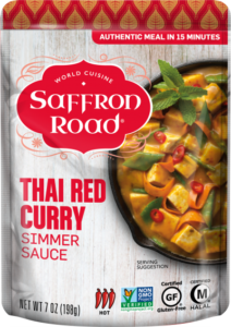 Saffron Road Simmer Sauces Reviews and Info (Dairy-Free Varieties) - all vegan, gluten-free, and so flavorful. Globally inspired.