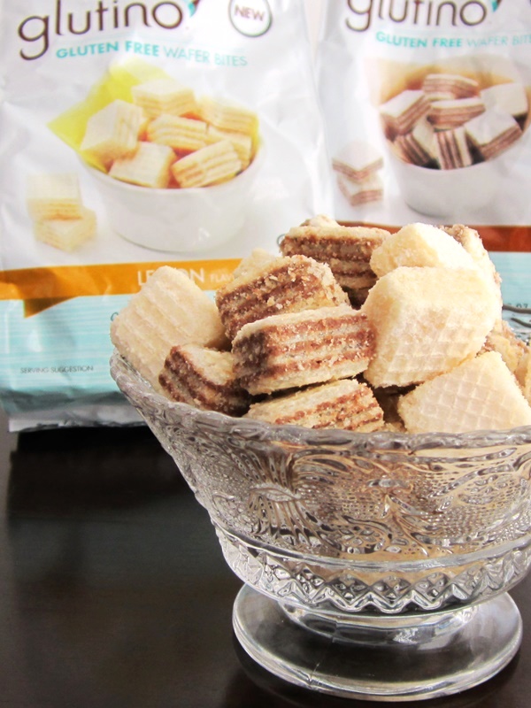 Glutino Gluten Free Wafer Bites - Dairy-Free, Vegan, All-Natural, and Perfect with Tea or Coffee