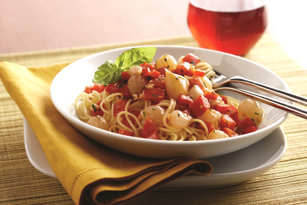 Speedy Fresh Tomato Sauce with Pearl Onions - naturally dairy-free, gluten-free, healthy recipe