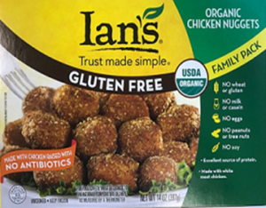 Ian's Chicken Nuggets Reviews and Info - dairy-free, gluten-free, top allergen-free, available in classic and organic.