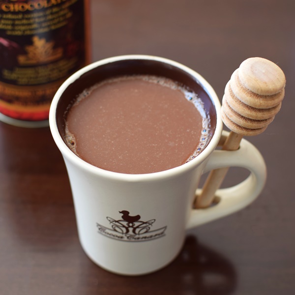 Cocoa Canard Spooning Chocolate: Gourmet Dairy-Free Hot Chocolate Wafers (Gluten-Free, Non-GMO)