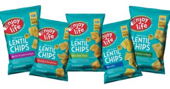 Enjoy Life Lentil Chips Reviews and Information - dairy-free, gluten-free, nut-free, soy-free crunchy snacks in cheesy and other savory flavors.