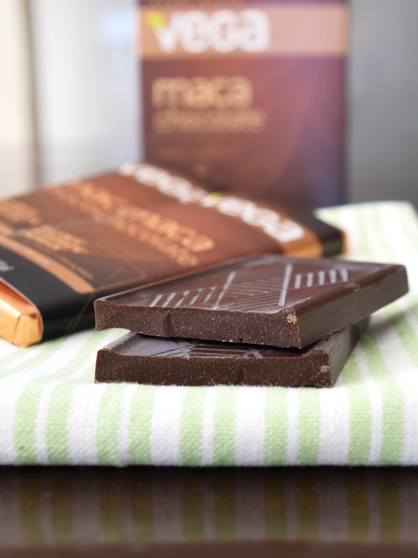 Vega Maca Chocolate Bars - #dairyfree + vegan organic dark chocolate with pure maca root