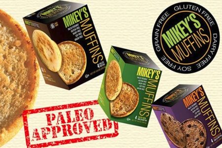 Mikey's Muffins - Delicious Paleo, Dairy-Free, Gluten-free "English Muffins" that work as buns or bread