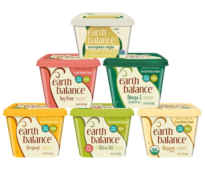 Earth Balance Buttery Spreads - All dairy-free and vegan, soy-free options (Reviews & Information)