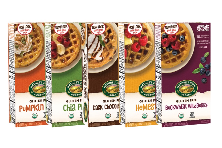 Nature's Path Gluten-Free Waffles Reviews and Info - all dairy-free and vegan