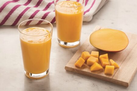 Coconut Mango Smoothie - Dairy-Free, Gluten-Free, Paleo and Vegan