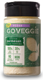 Go Veggie Vegan Parmesan Reviews and Info. Pictured: Soy-Free Version