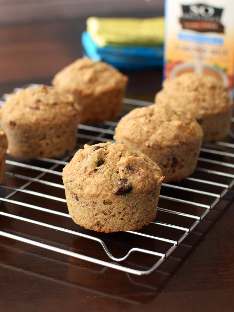 Banana-Oat Trail Mix Muffins - Easy, Wholesome Recipe (Naturally Gluten-free, Dairy-Free, and Vegan)
