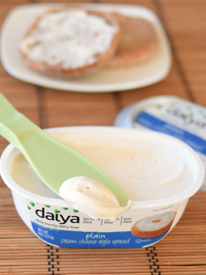 Daiya Cream Cheese Style Spread (Plain) - Deliciously Dairy Free