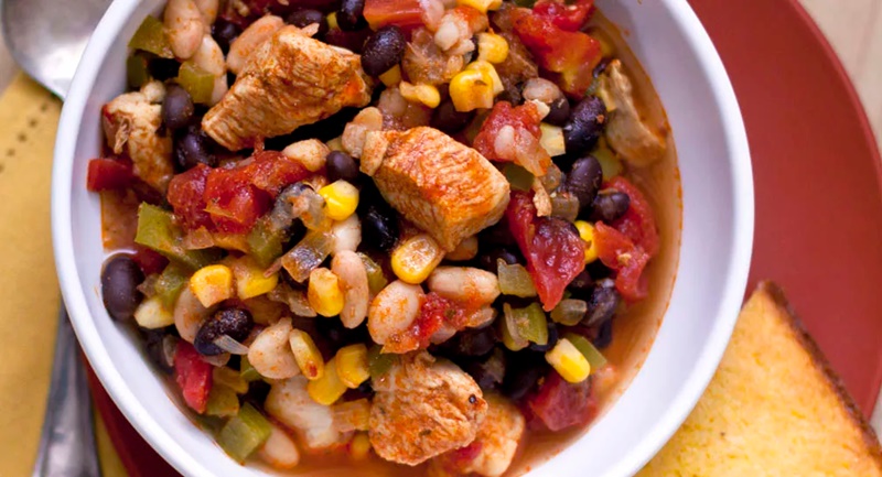 Light & Easy Chicken Chili - A family-friendly meal with year round appeal: warm and nourishing for winter, fresh and optionally spicy for summer (naturally dairy-free, gluten-free, and top allergy-friendly)