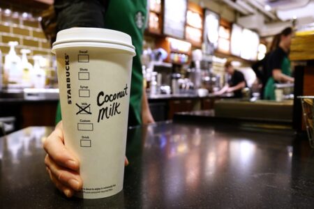 Starbucks Goes Coconuts as Dairy-Free Demand Soars - The mega coffee shop chain will add coconut milk to all 12,123 U.S. shops!