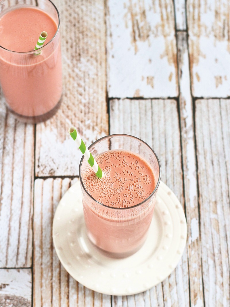Chill Cherry Mango Smoothies - scrumptious flavor, dairy-free creaminess and just 4 ingredients