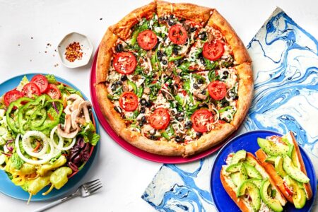 Mellow Mushroom Dairy-Free Guide with Special Order Notes, Dairy Warnings, All Vegan Options, and Gluten-Free Options