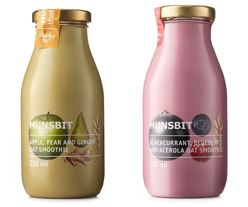 IKEA Swedish Market & Bistro Expands Dairy-Free Food & Drink Options - New Munsbit Oat Smoothies, dairy-free and vegan.