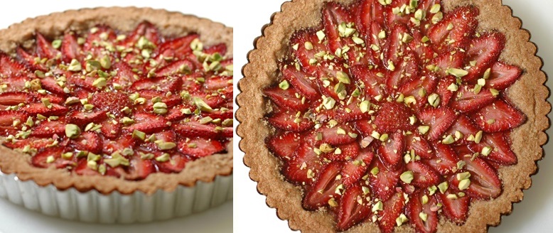 Vegan Strawberry Tart Recipe - Easy, Elegant, and made without Pastry Cream! 