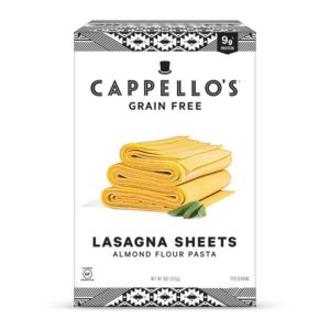 Cappello's Pasta Reviews and Info - Paleo, gluten-free, grain-free, dairy-free, soy-free pasta in lasagna, fettuccine, spaghetti, gnocchi, and sweet potato gnocchi