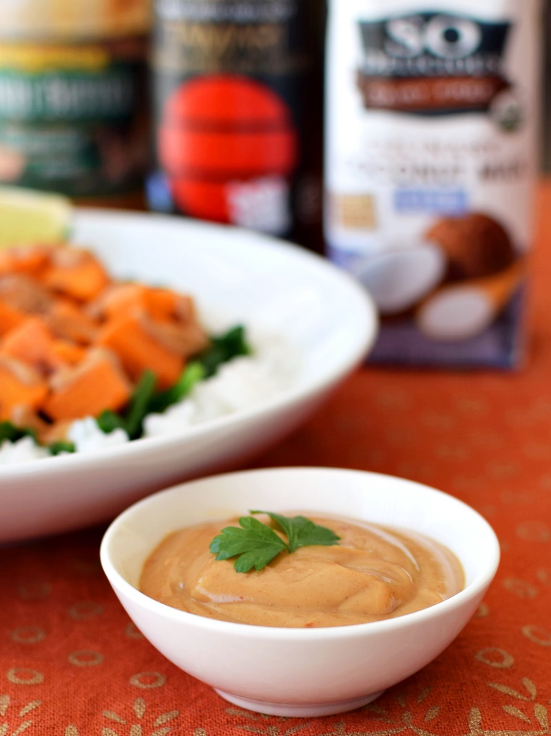 Easy Everyday Thai Peanut Sauce - It's not "authentic" but it is that go-to, delicious, versatile, 10-minute recipe that uses easy-to-find ingredients for quick, flavorful meals. Naturally dairy-free, gluten-free, vegan and paleo optional.