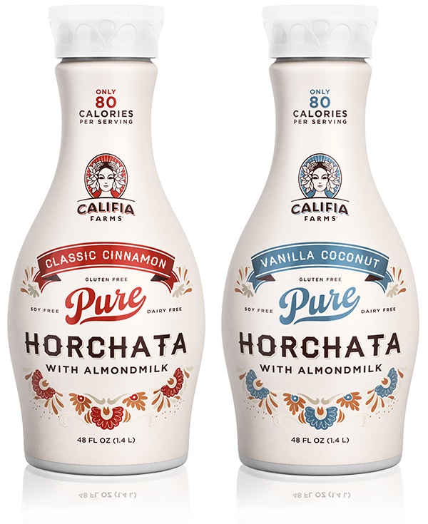 Califia Farms Horchata with Almond Milk in Classic Cinnamon and Vanilla Coconut flavors, is now available year round! Vegan, dairy-free, soy-free & gluten-free.