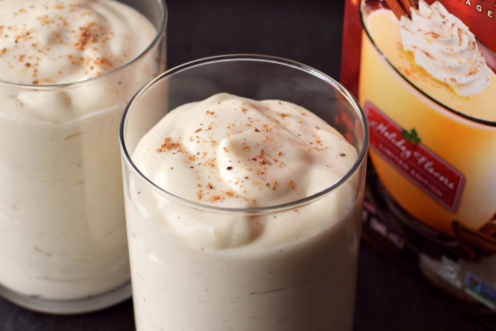 Easy Vegan Eggnog Pudding Recipe (a dessert with a whipped cream-like finish!) + 26 Sweet Ways to Enjoy the Dairy-Free Holidays