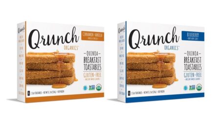 Qrunch Toastables - a tasty, super-hearty breakfast for quinoa and millet fans! Gluten-free, dairy-free, vegan and allergy-friendly