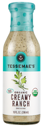 Tessemae's Salad Dressings Reviews and Info - dairy-free, paleo, gluten-free, keto - A huge variety of flavors including SEVEN dairy-free ranch dressing varieties.