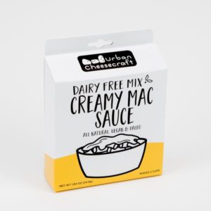 Urban Cheesecraft Dairy Free Mixes Reviews and Info. For making all types of vegan blocks, wheels, and sauces. Pictured: Creamy Mac Sauce