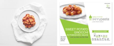 Skinnypasta Frozen Entrees by Gabriella's Kitchen - Gluten-Free with Dairy-Free Varieties (Potato Gnocchi, Sweet Potato Gnocchi, and Butternut Squash Ravioli