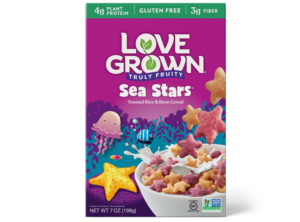 Love Grown Kids Cereals Reviews and Info - dairy-free, gluten-free, vegan, and made with beans and lentils!