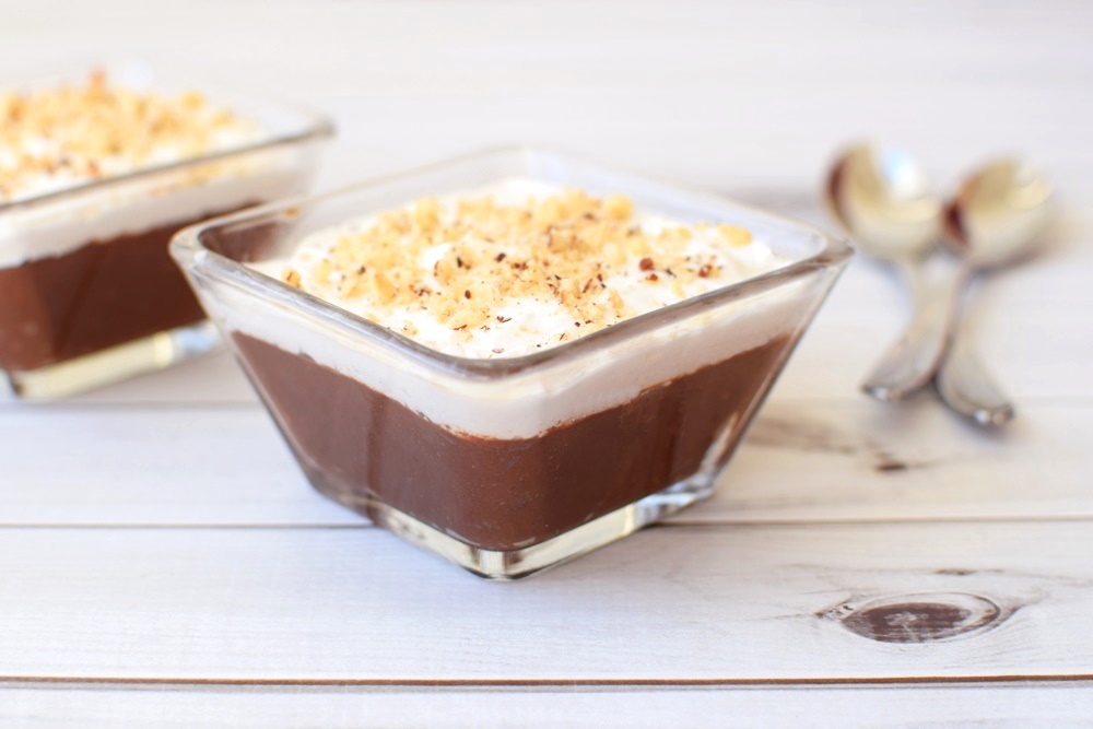 Vegan "Nutella" Chocolate Mousse Recipe (Just 3 Ingredients!) - this easy, decadent dessert is unbelievably dairy-free, egg-free, gluten-free & soy-free!