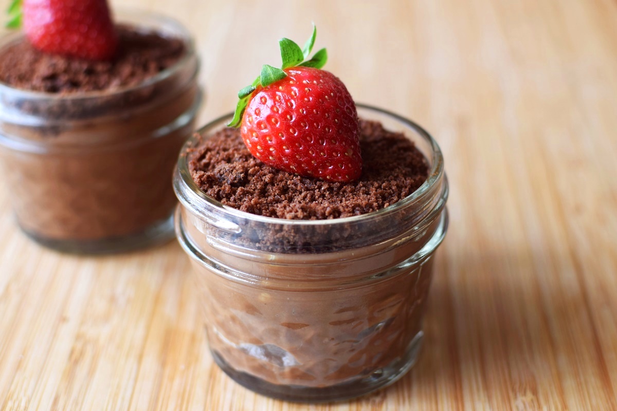 Dairy-Free Dirt Pudding Cups - 10 minute, make-ahead treat! (vegan, gluten-free, nut-free, soy-free)
