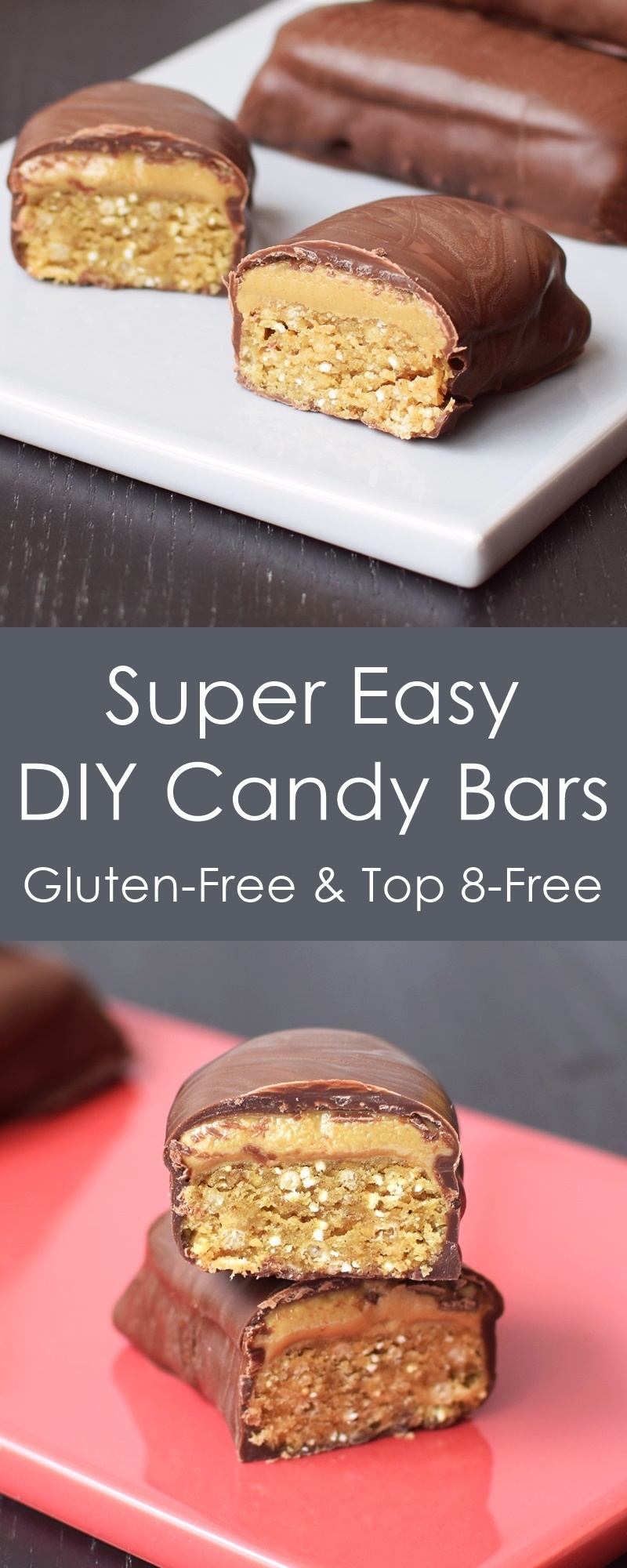 DIY Candy Bars Recipe - easy, dairy-free, gluten-free & allergy-friendly!