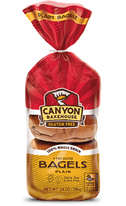 Canyon Bakehouse Gluten-Free Bread Loaves, Bagels, and Buns Reviews and Information - all dairy-free, gluten-free, nut-free, and soy-free!