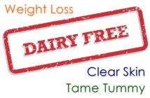 Personal Story: Dairy Free for 10 Months and felt better, lost over 30 lbs (without adding exercise!) and banished acne.