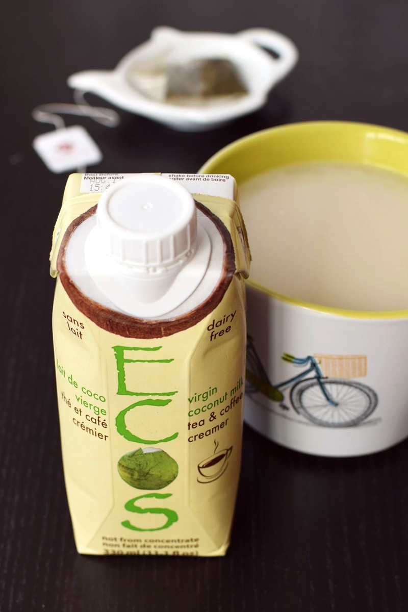 Ecos Virgin Coconut Creamer - a truly dairy-free, soy-free, vegan coffee & tea creamer made almost purely of coconut!