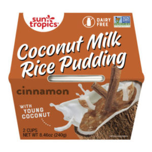 Sun Tropics Coconut Milk Rice Pudding Reviews and Info - dairy-free, gluten-free, vegan, and shelf stable!