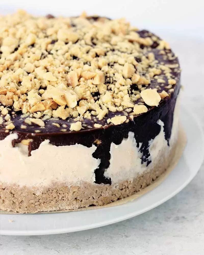 Drumstick Ice Cream Cake - a Grand Prize Recipe Contest Winner (dairy-free, gluten-free, vegan)