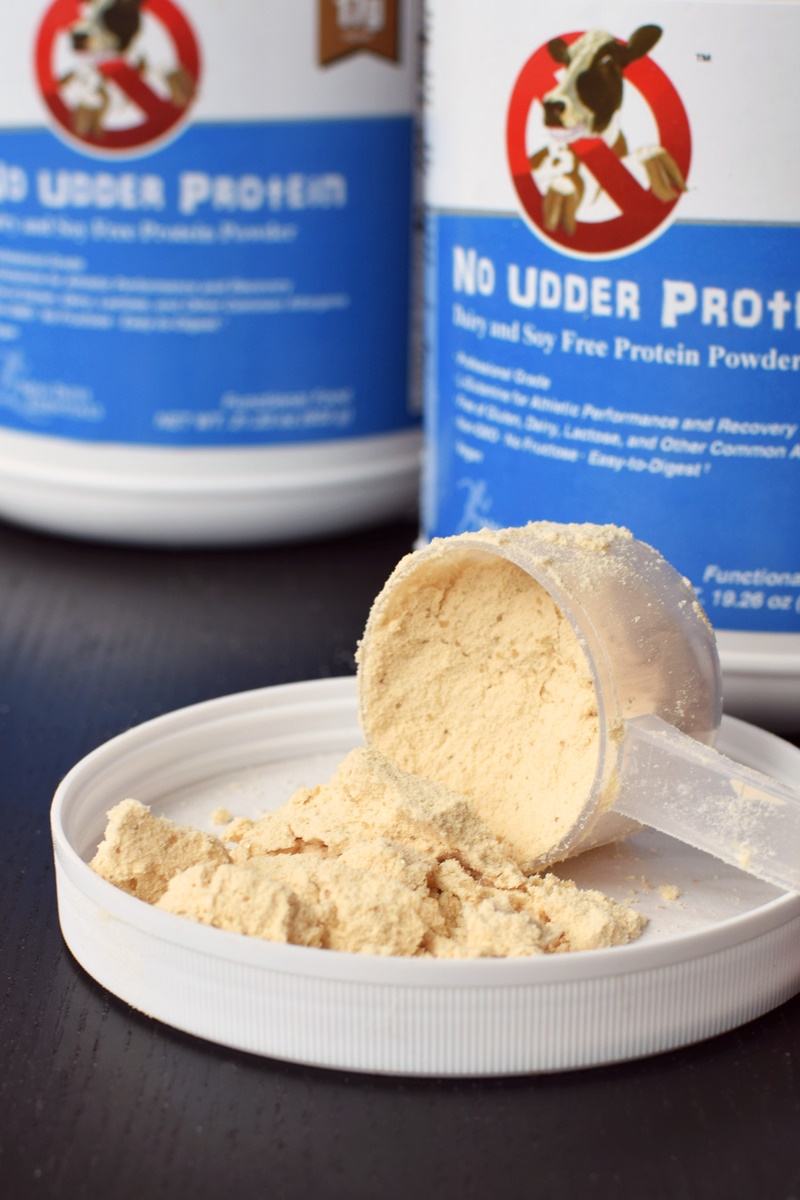 No Udder Protein Powder Review - dairy-free, vegan in Vanilla or Chocolate