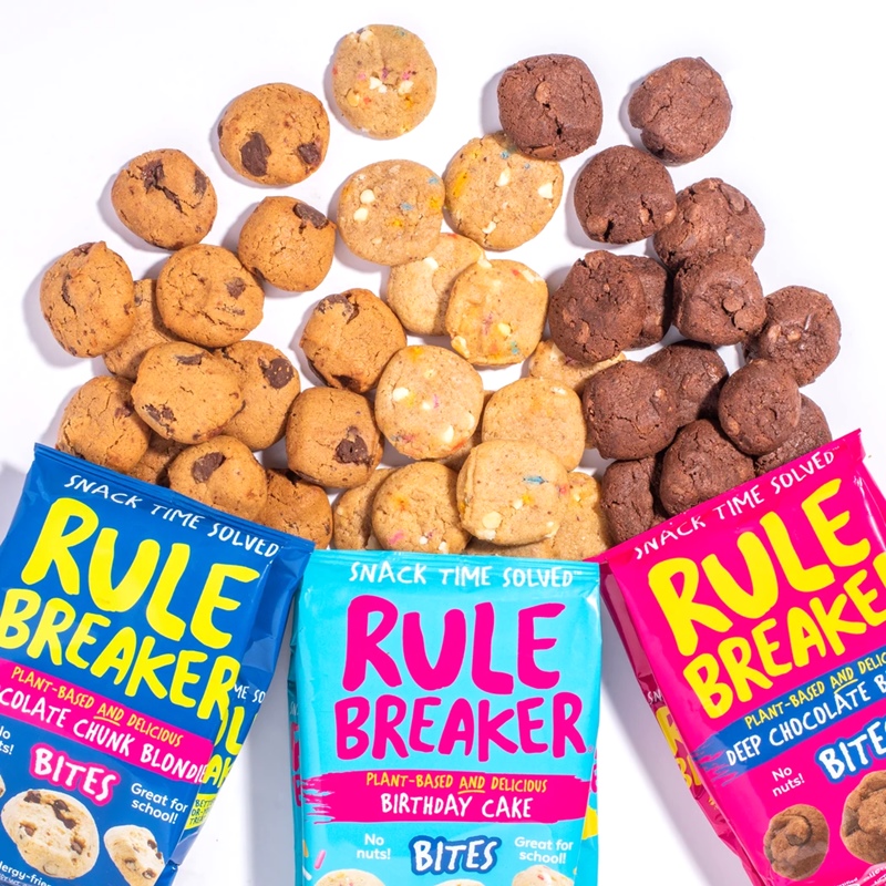 Rule Breaker Brownies and Blondies Reviews and Info - All Vegan, Gluten-Free, and made in an Allergy-Friendly Facility. Healthier Treats made with Chickpeas!