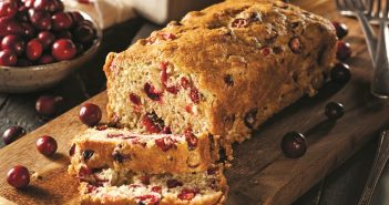 Cranberry Orange Bread Recipe (the pecans are optional!) - dairy-free quick bread for the holidays