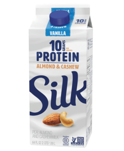 Silk Protein Milk Beverage Reviews and Information (Dairy-Free Pea, Cashew, and Almondmilk)
