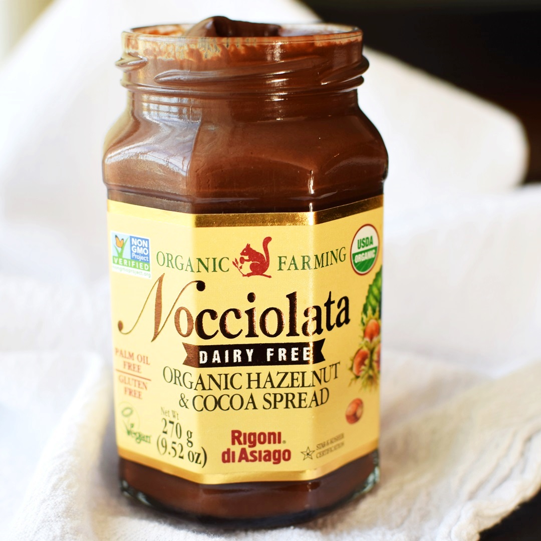 Nocciolata Dairy Free Organic Hazelnut & Cocoa Spread (Review) - vegan, non-GMO, gluten-free