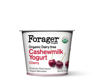 Forager Project Cashewgurt / Cashewmilk Yogurt Reviews and Information. We have ingredients, ratings, and more for this natural, vegan, soy-free yogurt line. Pictured: Cherry