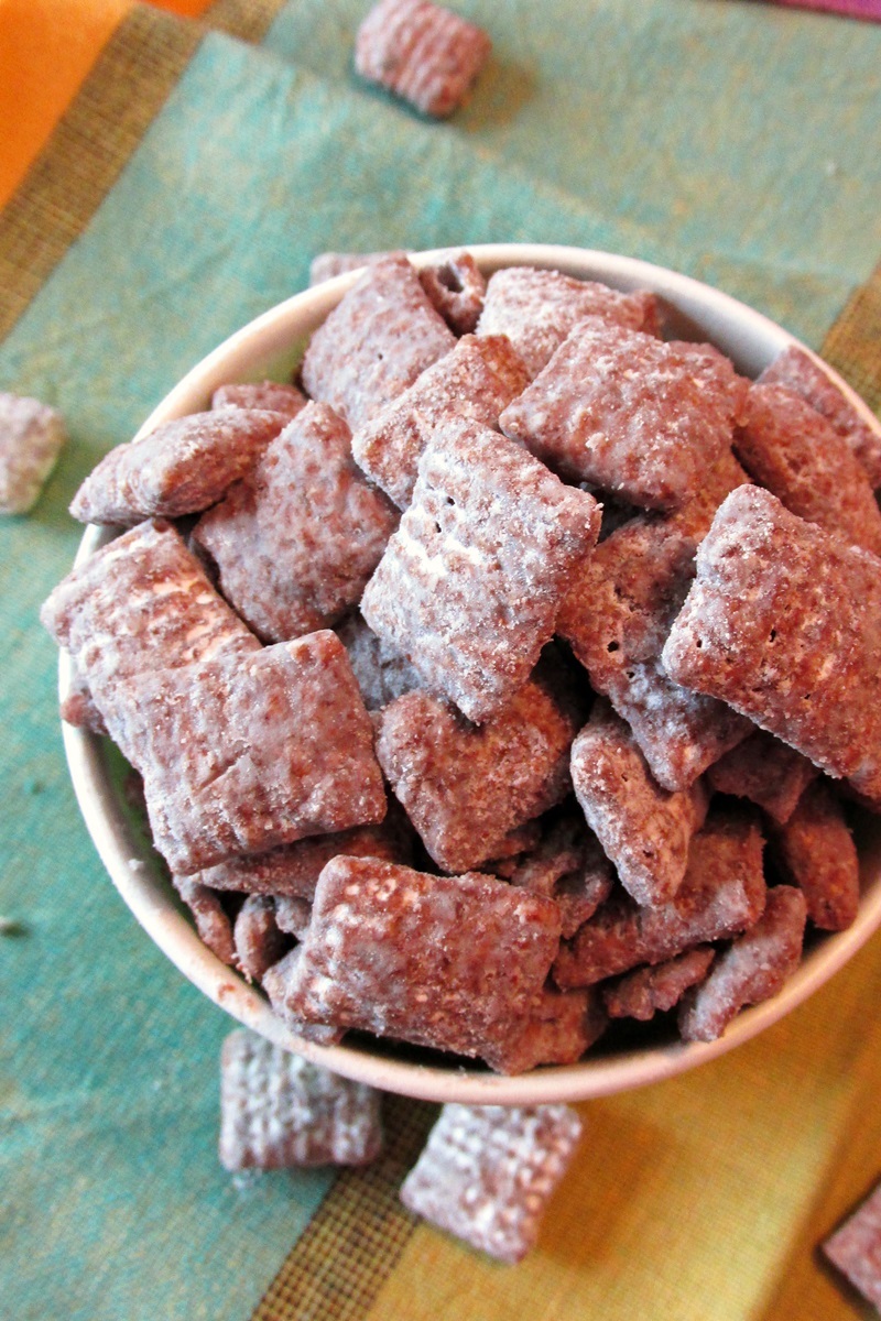Puppy Chow Snack Mix Recipe - dairy-free, gluten-free, vegan and nut-free optional