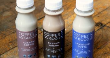 Coffee So Good - All natural, organic, non-GMO, vegan cold brew coffee made with raw cashews