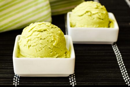 Dairy-Free Green Tea Ice Cream Recipe (naturally vegan, gluten-free, soy-free and just 5 ingredients!)