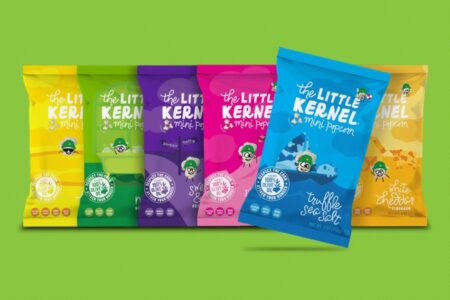 The Little Kernel Mini Popcorn Review - Dairy-free flavors like White Cheddar and Butter Flavored! (vegan, gluten-free, and non-GMO, too)